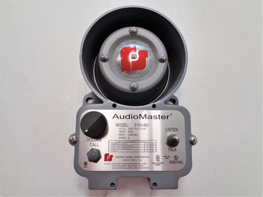 Federal Signal AudioMaster Hazardous Location Two-Way Intercom 310X-MV